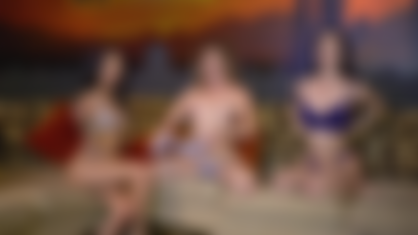 Jazmin luv, katie kush, diana grace, avery black, essen muschi und ficken sich gegenseitig mit dildos in einer live-show.