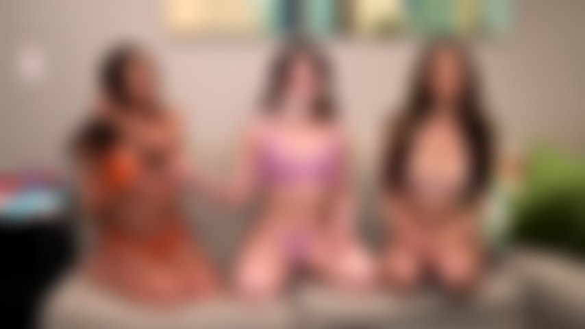 Sexspielzeug-party – aria lee, alexia anders und armani black haben spaß mit mehreren spielzeugen.